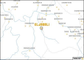 map of El Jabalí