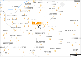 map of El Jabillo