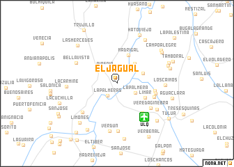 map of El Jagual