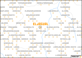 map of El Jagual