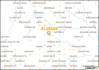 map of El Jagua