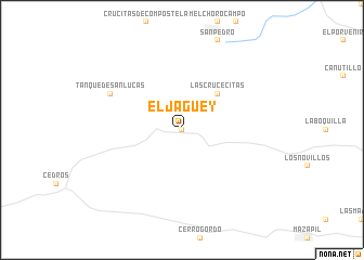 map of El Jagüey