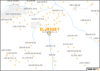 map of El Jagüey