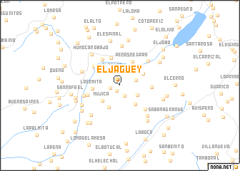 map of El Jagüey