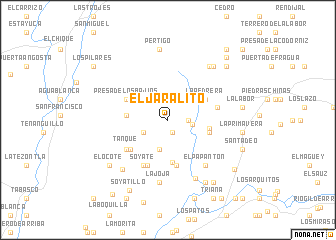 map of El Jaralito