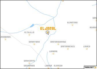 map of El Jaral