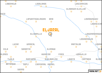 map of El Jaral