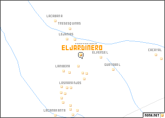 map of El Jardinero