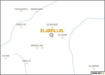 map of El Jarillal