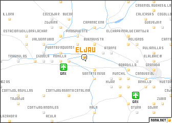 map of El Jau