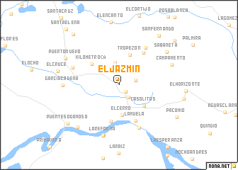 map of El Jazmín