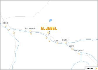 map of El Jebel