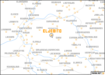 map of El Jebito