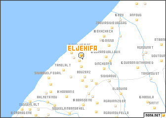 map of El Jehifa