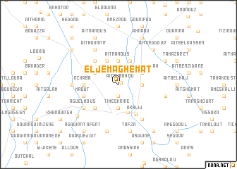 map of El Jemʼa Ghemat