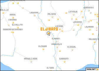 map of El Jíbaro