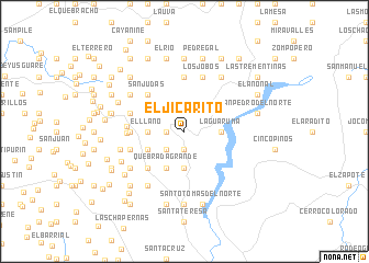 map of El Jicarito