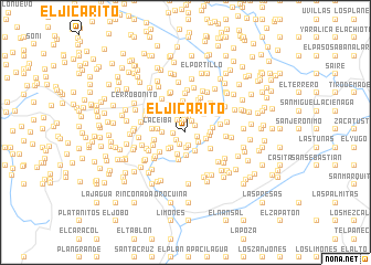 map of El Jicarito