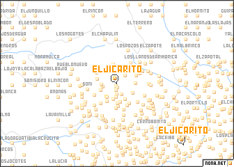 map of El Jicarito