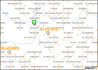 map of El Jícaro