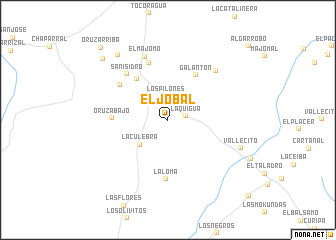 map of El Jobal