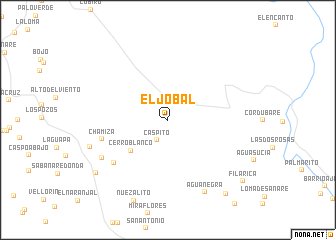 map of El Jobal