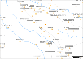 map of El Jobal