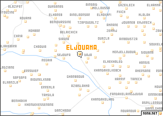 map of El Jouamʼa