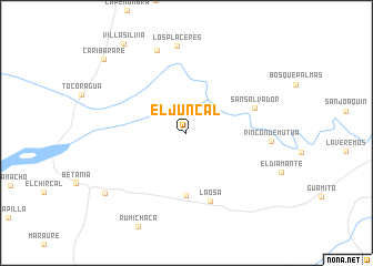 map of El Juncal
