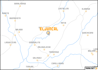 map of El Juncal