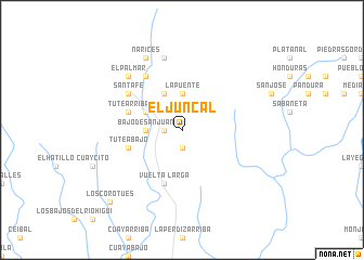 map of El Juncal