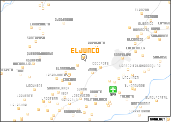 map of El Junco