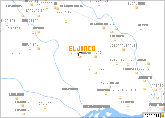 map of El Junco
