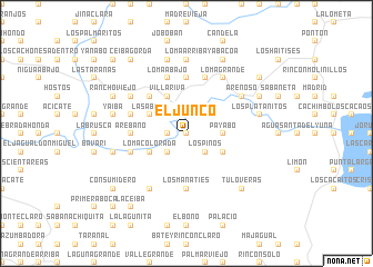 map of El Junco