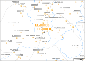 map of El Junco