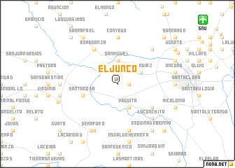 map of El Junco