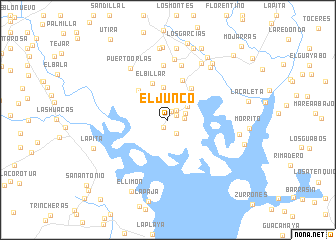 map of El Junco