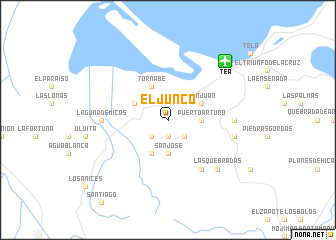 map of El Junco