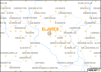 map of El Junco