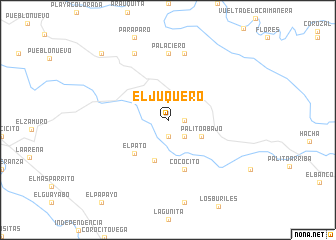 map of El Juquero