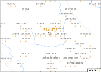 map of El Jute