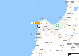 map of El Kababīr