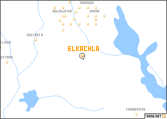 map of El Kachla