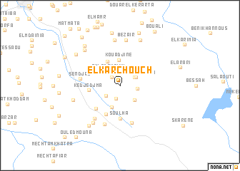 map of El Karchouch