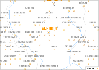 map of El Karia