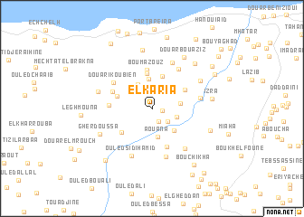 map of El Karia