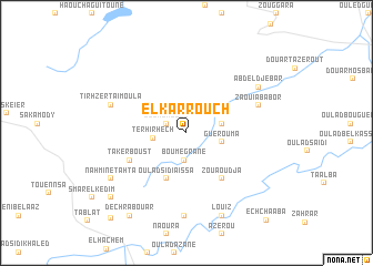 map of El Karrouch