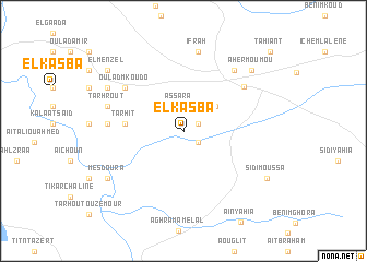 map of El Kasba