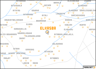 map of El Kasba