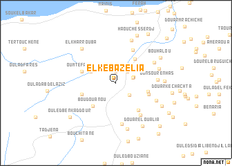 map of El Kebazelia